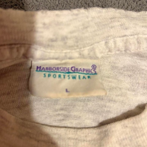 80s Nature Single Stitch T shirt in fair condition with some staining - Picture 4 of 5